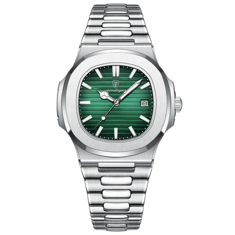 Relógio Automático Masculino POEDAGAR Verde  - Loja Mamael